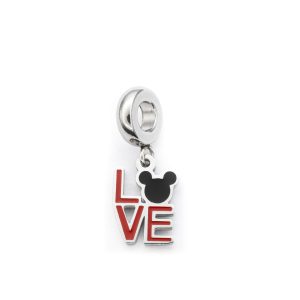 BRUNOshop.cz S4322 Visací přívěsek na náramek LOVE MICKEY BAREVNÝ