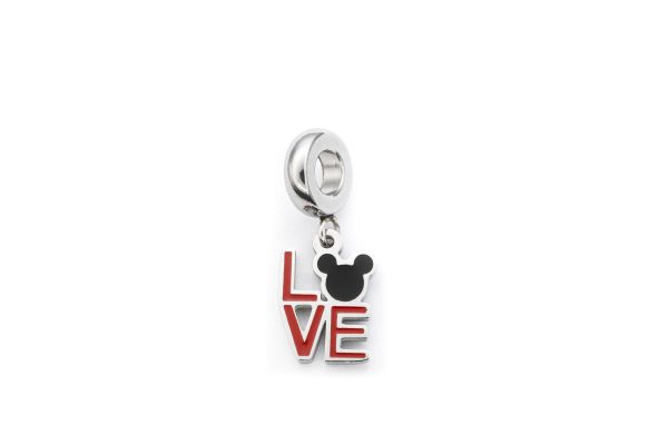 BRUNOshop.cz S4322 Visací přívěsek na náramek LOVE MICKEY BAREVNÝ